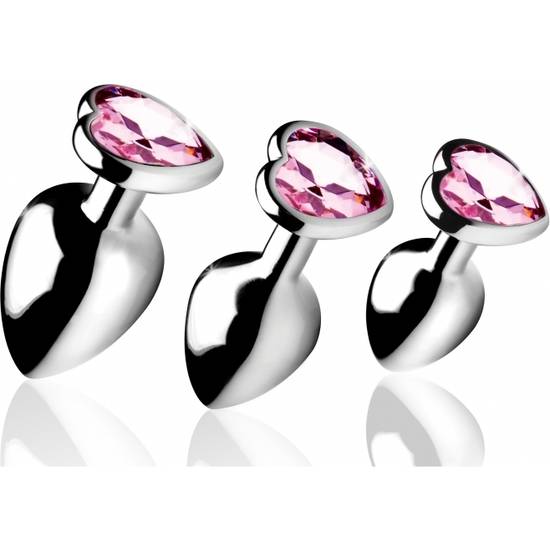 anal plug online Plug anal con joya corazón S - Plug Anal