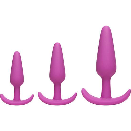 NAUGHTY 1  KIT DE ENTRENAMIENTO ANAL - ROSA - Juguetes Sexuales  Anales Kits - Sex Shop ARTICULOS EROTICOS