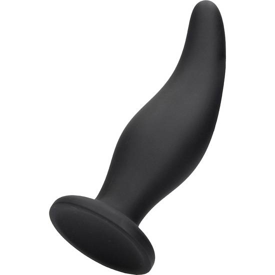 PLUG ANAL CURVE - NEGRO - Juguetes Sexuales Anales Anal - Sex Shop ARTICULOS EROTICOS