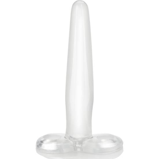 PLUG DE SILICONA TRANSPARENTE 11 CM - Juguetes Sexuales Anales Anal - Sex Shop ARTICULOS EROTICOS