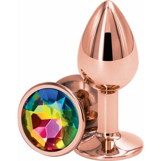 PLUG PEQUEÑO ROSA DORADO - REAR ASSETS ROSE GOLD - Juguetes Sexuales Anales Anal - Sex Shop ARTICULOS EROTICOS