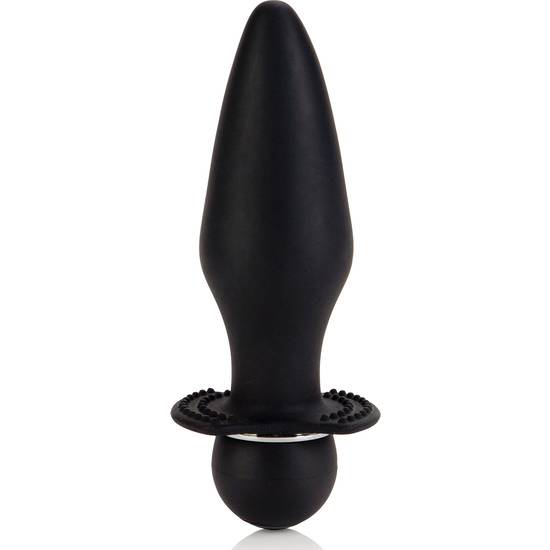 PLUG VIBRADOR BOOTY RIDER NEGRO - Juguetes Sexuales Anales Anal - Sex Shop ARTICULOS EROTICOS