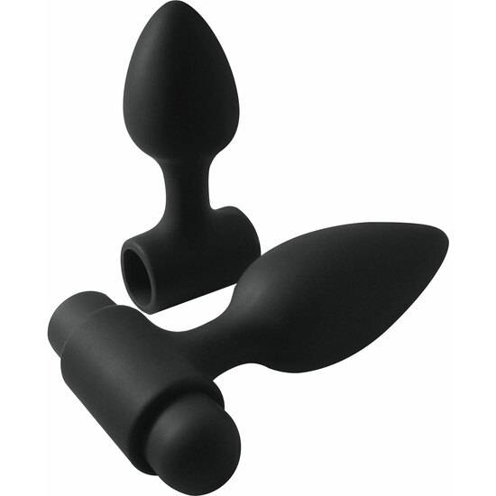 PLUG VIBRADOR NEGRO - RENEGADE VIBES-O-SPADES - Juguetes Sexuales Vibradores - Sex Shop ARTICULOS EROTICOS