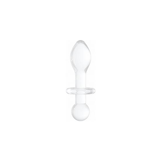 ROCKER  PLUG DE CRISTAL - BLANCO - Juguetes Sexuales Anales Anal - Sex Shop ARTICULOS EROTICOS