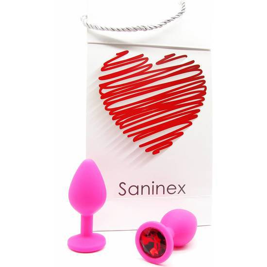 SANINEX PLUG INTENSE ORGASMIC ANAL SEX COLOR ROSA - Juguetes Sexuales Anales Anal - Sex Shop ARTICULOS EROTICOS