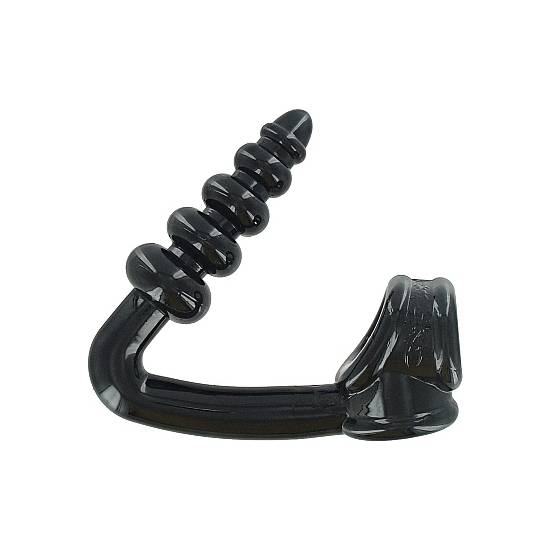 THE TOWER - ANILLO CON PLUG NEGRO - Juguetes Sexuales Anillo - Sex Shop ARTICULOS EROTICOS