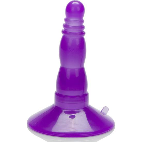 VIBRO PLAY PLUG ANAL MORADO - Juguetes Sexuales Anal Vibrador - Sex Shop ARTICULOS EROTICOS