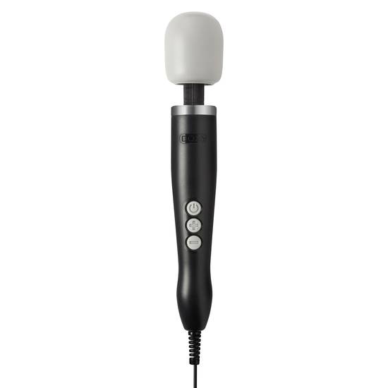 DOXY MASSAJEADOR NEGRO - Juguetes Sexuales Estimuladores Clitoris - Sex Shop ARTICULOS EROTICOS