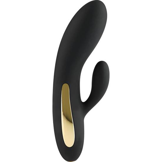 SPLENDOR CONEJITO VIBRADOR NEGRO - Estimuladores Mariposas y Conejitos - Sex Shop ARTICULOS EROTICOS