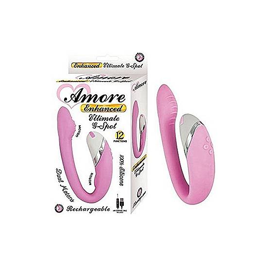 AMORE ENHANCED ULTIMATE VIBRADOR PUNTO G - ROSA - Juguetes Sexuales Estimuladores Punto G- Sex Shop ARTICULOS EROTICOS