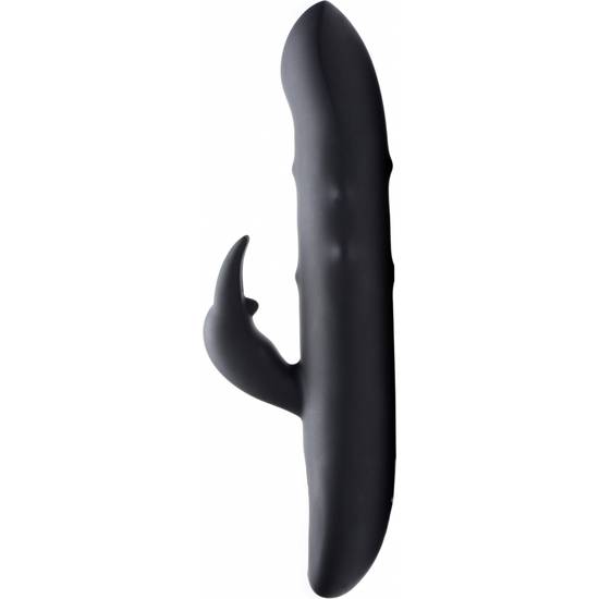 10 X VIBRADOR RABBIT CON VIBRADOR  - BLACK - Estimuladores Mariposas y Conejitos - Sex Shop ARTICULOS EROTICOS