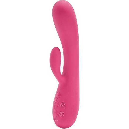 ARDORE HEATING VIBRADOR ROSA - Estimuladores Mariposas y Conejitos - Sex Shop ARTICULOS EROTICOS