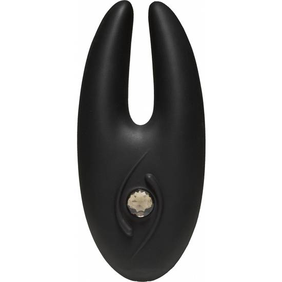 BODY BLING -VIBRADOR PUNTO G CON JOYAS - NEGRO - Juguetes Sexuales Estimuladores Punto G- Sex Shop ARTICULOS EROTICOS