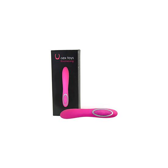 BOOMERANG VIBRADOR CON ESTIMULACIÓN VAGINAL - Juguetes Sexuales Estimuladores - Sex Shop ARTICULOS EROTICOS