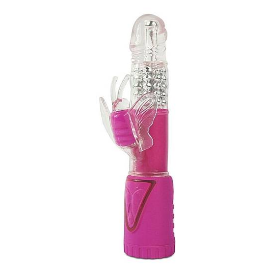 CILMAX CONEJITO VIBRADOR GIRATORIO ROSA - Estimuladores Mariposas y Conejitos - Sex Shop ARTICULOS EROTICOS