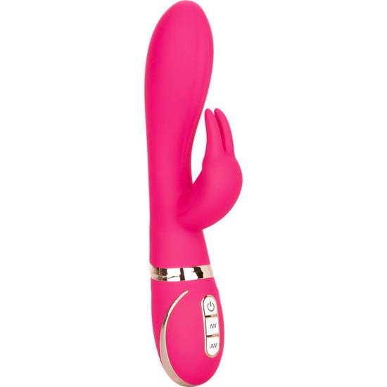 CONEJITO VIBRADOR DE SILICONA ULTRA-SOFT - ROSA - Estimuladores Mariposas y Conejitos - Sex Shop ARTICULOS EROTICOS