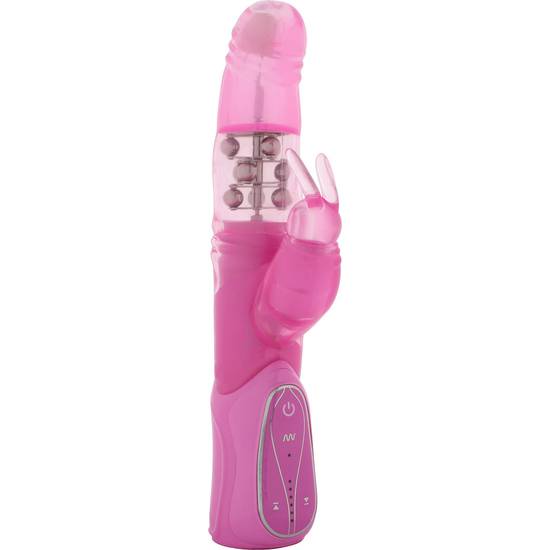 DREAM 7 - CONEJITO VIBRADOR ROSA - Estimuladores Mariposas y Conejitos - Sex Shop ARTICULOS EROTICOS