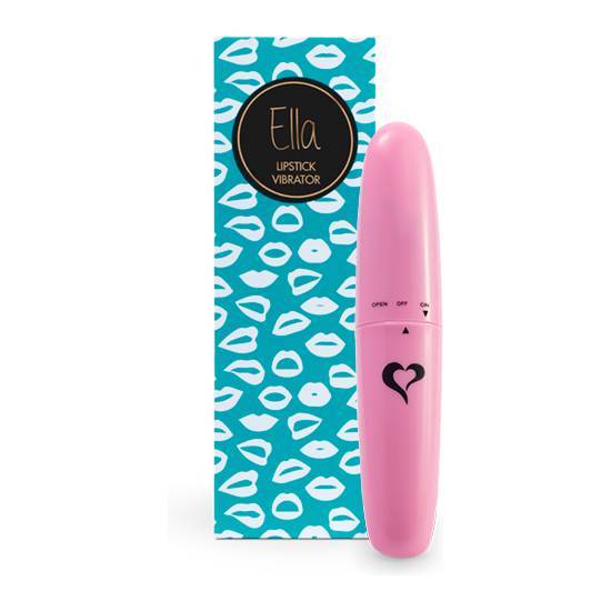 FEELZTOYS - ELLA LIPSTICK VIBRADOR ROSA - Juguetes Sexuales Vibradores Doble - Sex Shop ARTICULOS EROTICOS