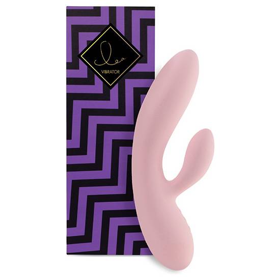 FEELZTOYS - LEA RABBIT VIBRADOR DOBLE ESTIMULACIÓN ROSA - Juguetes Sexuales Vibradores Doble - Sex Shop ARTICULOS EROTICOS