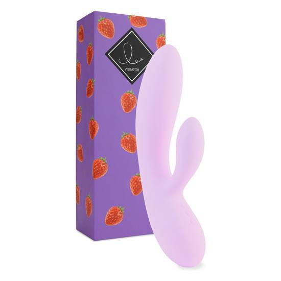 FEELZTOYS - LEA RABBIT VIBRADOR FRESAS - Juguetes Sexuales Vibradores Doble - Sex Shop ARTICULOS EROTICOS