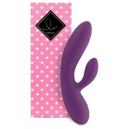 FEELZTOYS - LEA RABBIT VIBRADOR MORADO - Juguetes Sexuales Vibradores Doble - Sex Shop ARTICULOS EROTICOS