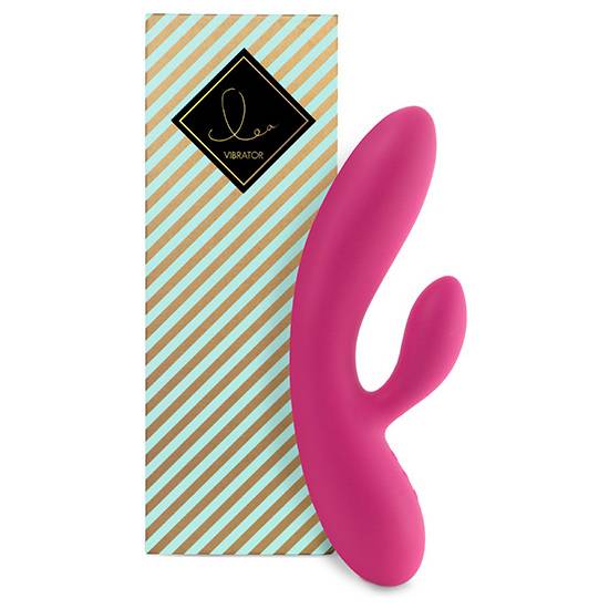 FEELZTOYS - LEA RABBIT VIBRADOR ROSA - Juguetes Sexuales Vibradores Doble - Sex Shop ARTICULOS EROTICOS