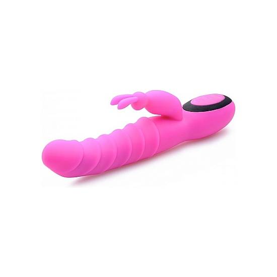 FLUSHED 12X SELF-HEATING VIBRADOR RAMPANTE - Estimuladores Mariposas y Conejitos - Sex Shop ARTICULOS EROTICOS