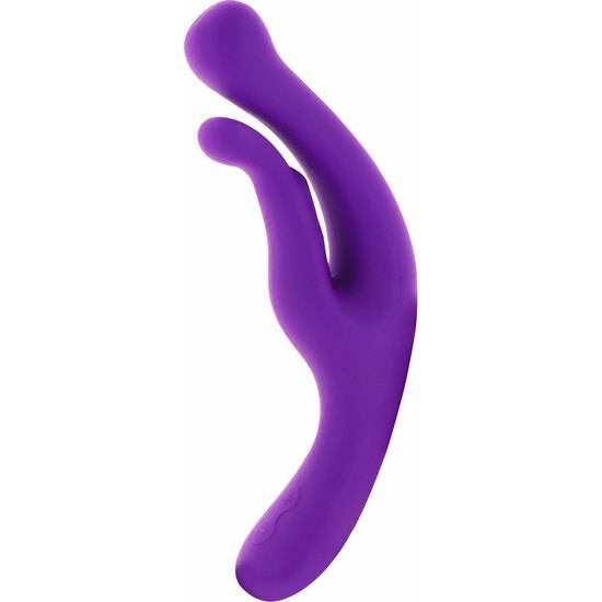 G-BOOSTER VIBRADOR DOBLES ESTIMULACIÓN MORADO - Juguetes Sexuales Vibradores Doble - Sex Shop ARTICULOS EROTICOS