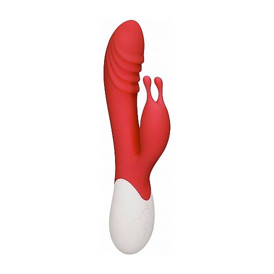 IGNITE - VIBRADOR RAMPANTE CON CALOR - ROJO - Estimuladores Mariposas y Conejitos - Sex Shop ARTICULOS EROTICOS