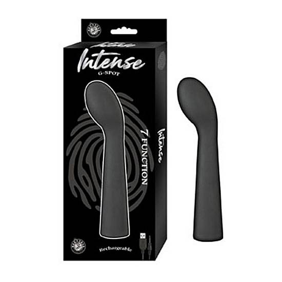 INTENSE G-SPOT VIBRADOR DE SILICONA - NEGRO - Juguetes Sexuales Vibradores Varios - Sex Shop ARTICULOS EROTICOS