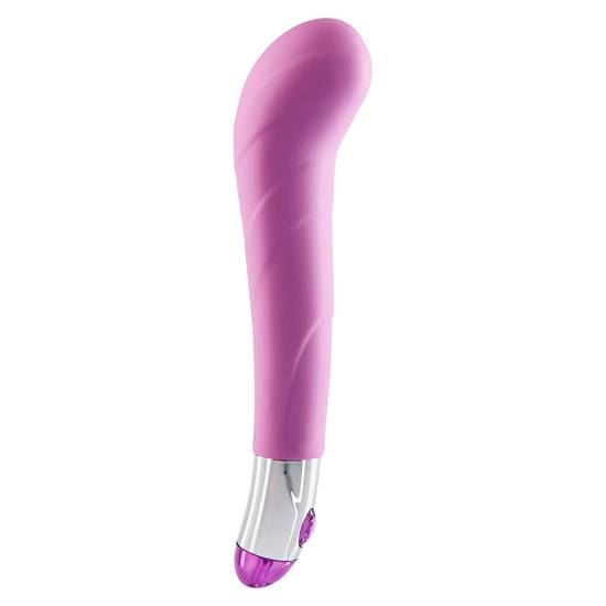 LOVELY VIBES G-SPOT VIBRADOR TACTO SUAVE LILA - Juguetes Sexuales Estimuladores Punto G- Sex Shop ARTICULOS EROTICOS