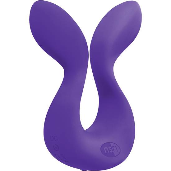 LUXE UPHORIA - VIBRADOR PARA PAREJAS MORADO - Juguetes Sexuales Vibradores Parejas - Sex Shop ARTICULOS EROTICOS