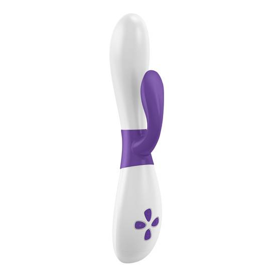 OVO K2 VIBRADOR CONEJITO BLANCO/LILA - Estimuladores Mariposas y Conejitos - Sex Shop ARTICULOS EROTICOS