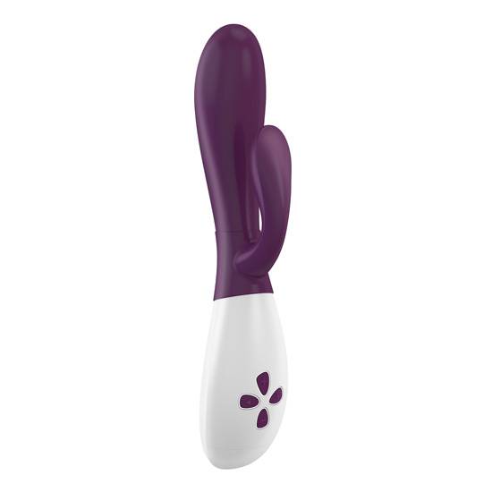 OVO K2 VIBRADOR CONEJITO MORADO/BLANCO - Estimuladores Mariposas y Conejitos - Sex Shop ARTICULOS EROTICOS