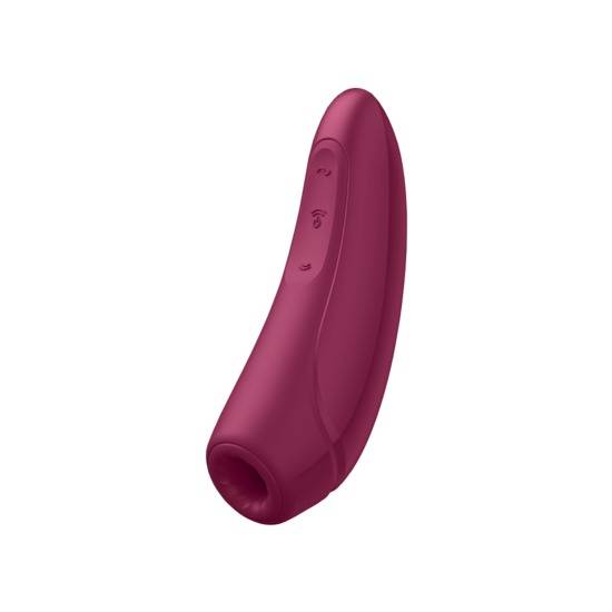 SATISFYER CURVY 1+ - ROJO ROSADO - Juguetes Sexuales Succionador Clitoris - Sex Shop ARTICULOS EROTICOS