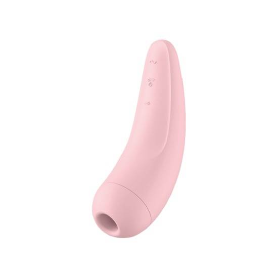 SATISFYER CURVY 2+ - ROSA - Juguetes Sexuales Succionador Clitoris - Sex Shop ARTICULOS EROTICOS