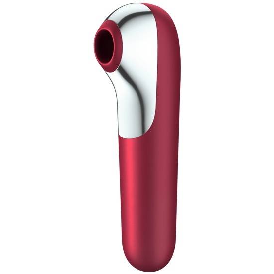 SATISFYER DUAL LOVE ROSA - Estimuladores Bomba Succionadora - Sex Shop ARTICULOS EROTICOS