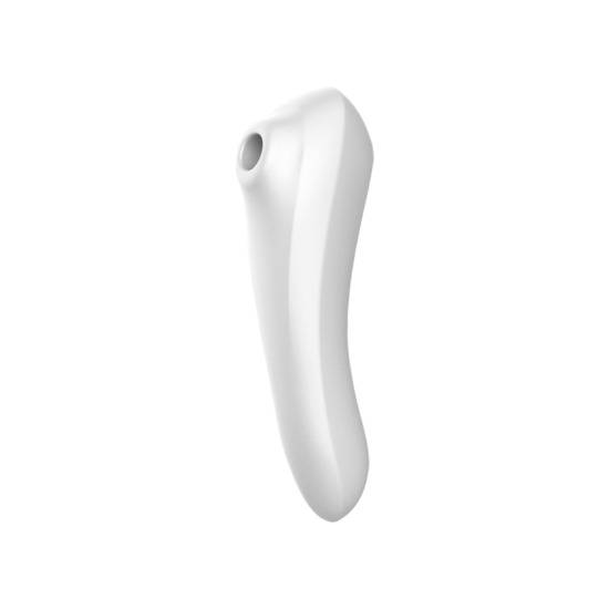 SATISFYER DUAL PLEASURE BLANCO - Juguetes Sexuales Succionador Clitoris - Sex Shop ARTICULOS EROTICOS