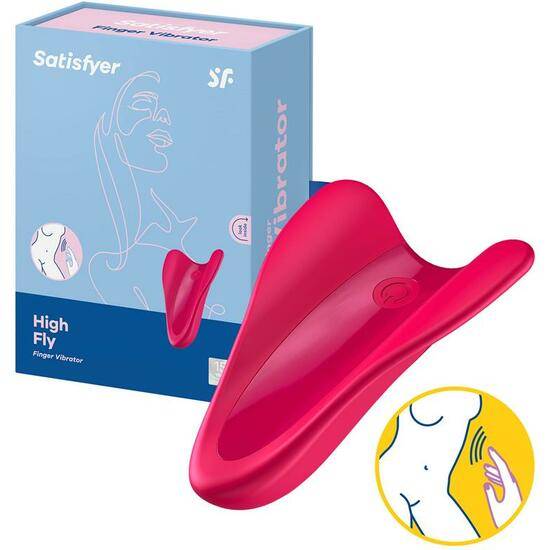 SATISFYER HIGH FLY - ROJO - Juguetes Sexuales Estimuladores - Sex Shop ARTICULOS EROTICOS