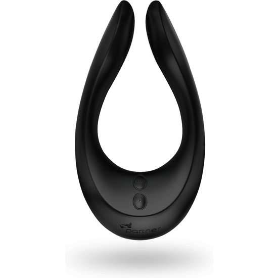 SATISFYER PARTNER MULTIFUN 2 - NEGRO - Juguetes Sexuales Vibradores Parejas - Sex Shop ARTICULOS EROTICOS