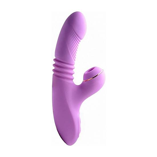 SHEGASM PRO-THRUST CONEJITO RAMPANTE CON SUCCIÓN - Estimuladores Mariposas y Conejitos - Sex Shop ARTICULOS EROTICOS