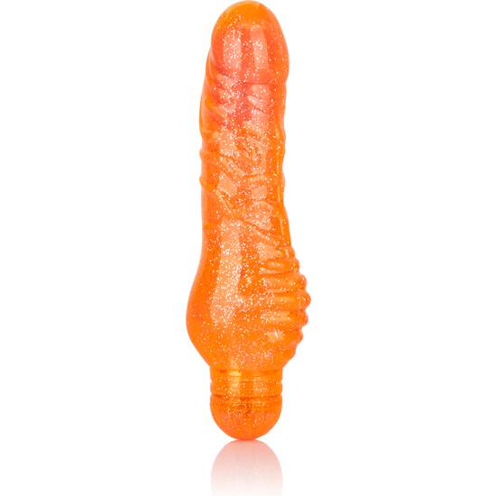 SPARKLE SHIMMER STUD - NARANJA - Vibrador Pene Vibrador - Sex Shop ARTICULOS EROTICOS