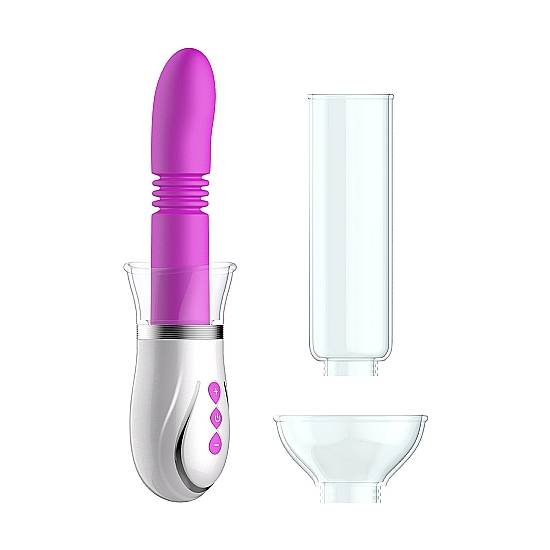 THRUSTER - 4 IN 1 KIT DE BOMBEO PARA PAREJAS - MORADO - Juguetes Sexuales Vibradores Parejas - Sex Shop ARTICULOS EROTICOS