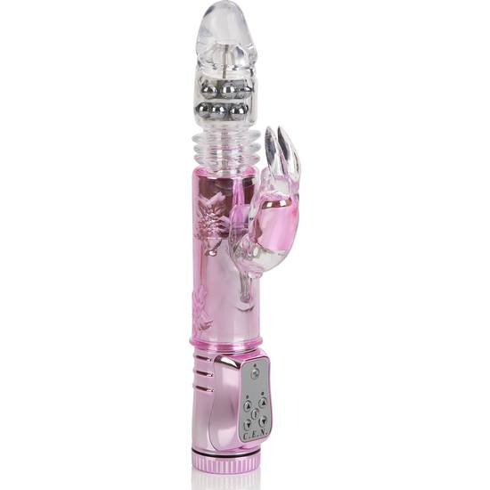 THRUSTING ORGASM CONEJITO VIBRADOR ROSA - Estimuladores Mariposas y Conejitos - Sex Shop ARTICULOS EROTICOS