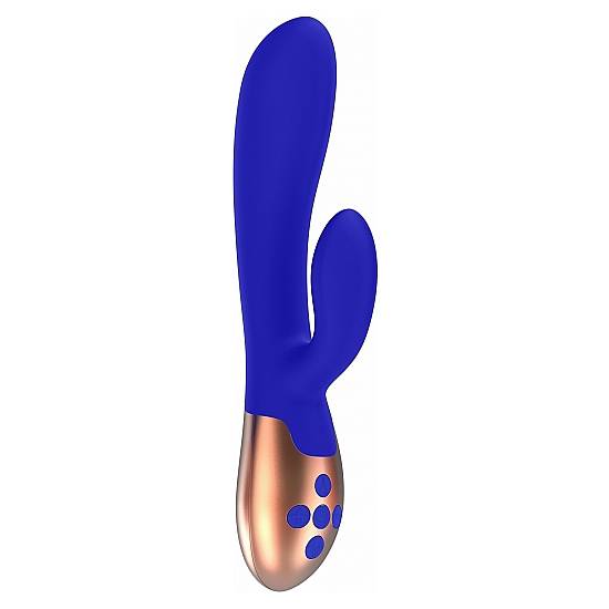 VIBRADOR HEATING G-SPOT EXQUISITE - AZUL - Estimuladores Mariposas y Conejitos - Sex Shop ARTICULOS EROTICOS