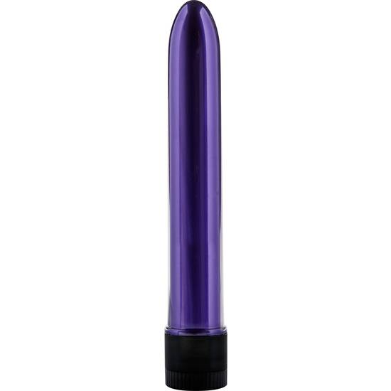 VIBRADOR ULTRA CLASICO METALIZADO MORADO - Juguetes Sexuales Vibradores Balas - Sex Shop ARTICULOS EROTICOS