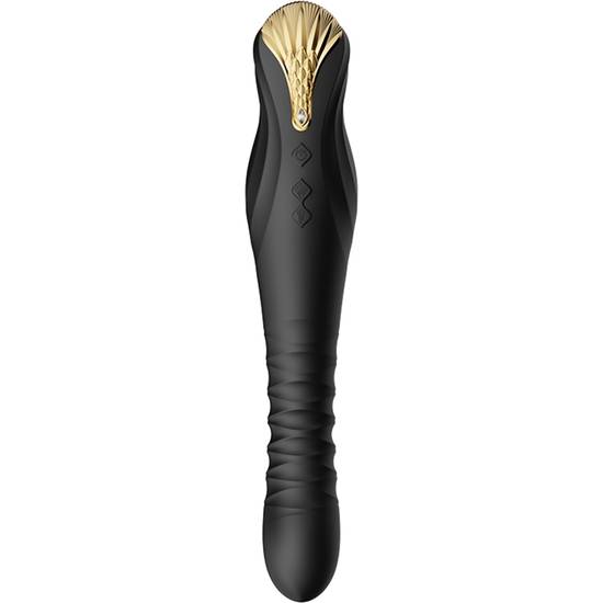 ZALO KING VIBRADOR  - NEGRO OBSIDIANO - Juguetes Sexuales Vibradores Balas - Sex Shop ARTICULOS EROTICOS