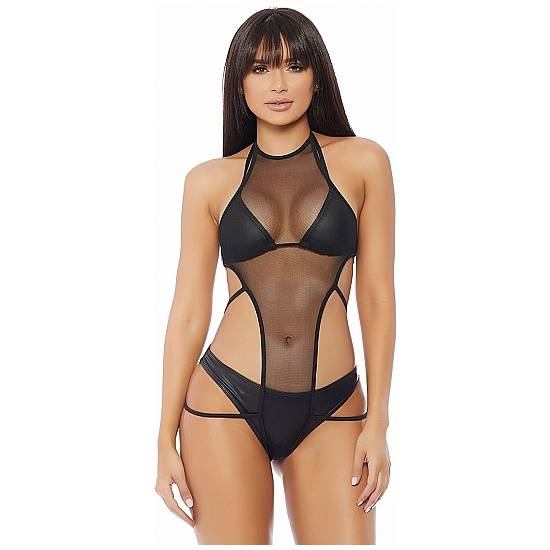 NO RESTRICTION BODY - NEGRO - Lenceria Sexy Femenina Bodys - Sex Shop ARTICULOS EROTICOS