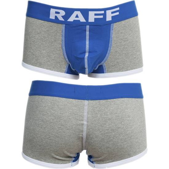 BOXER ALGODÓN PUSH UP SPORT GRIS DE RAFF - lenceria Sexy Masculina Boxer - Sex Shop ARTICULOS EROTICOS