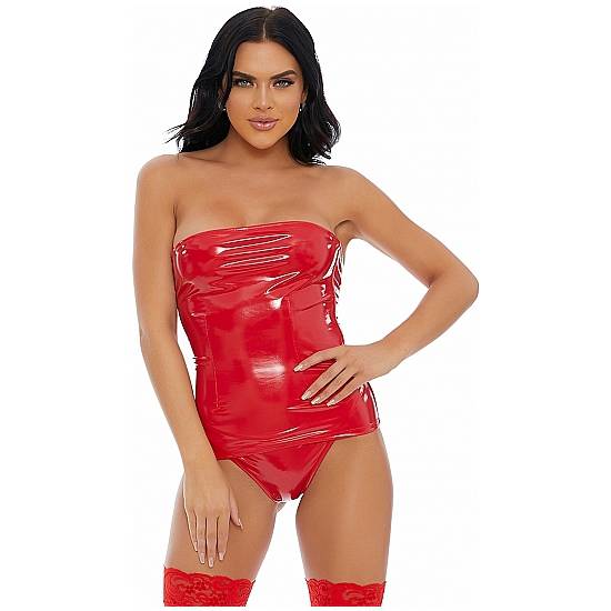 SLICK CHANCE CONJUTNO LENCERIA ROJO - Lenceria Sexy Femenina Bodys - Sex Shop ARTICULOS EROTICOS